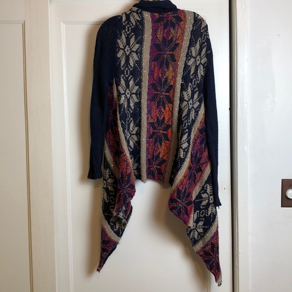 Beautiful snowflake Barkell cardigan size small - Picture 4 of 4